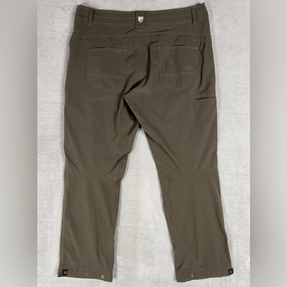 Kuhl Silencr Guide Pants Men's 38x32 Dark Roast Outdoor Hiking Gorpcore 5162 - Picture 10 of 14